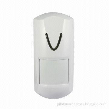 Wired PIR Detector, SMT Design, Anti-RFI and Anti-EMI, Fireproof ABS Housing, CE-/RoHs-marked